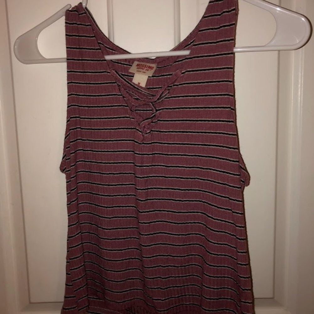 Target Mossimo Striped Crop
